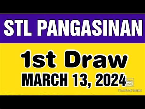 stl pangasinan result today live youtube|STL RESULTS TODAY .